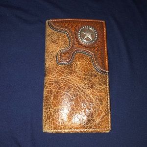 Western bifold wallet